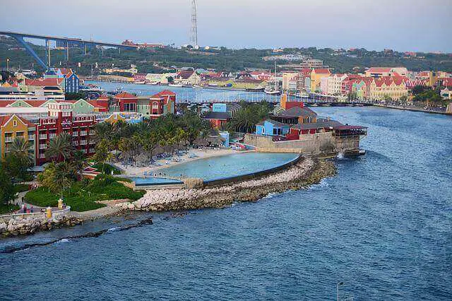 The island of Curaçao.