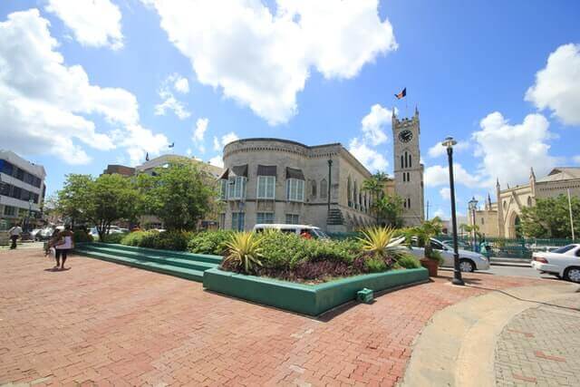 Downtown Philipsburg, St. Maarten.