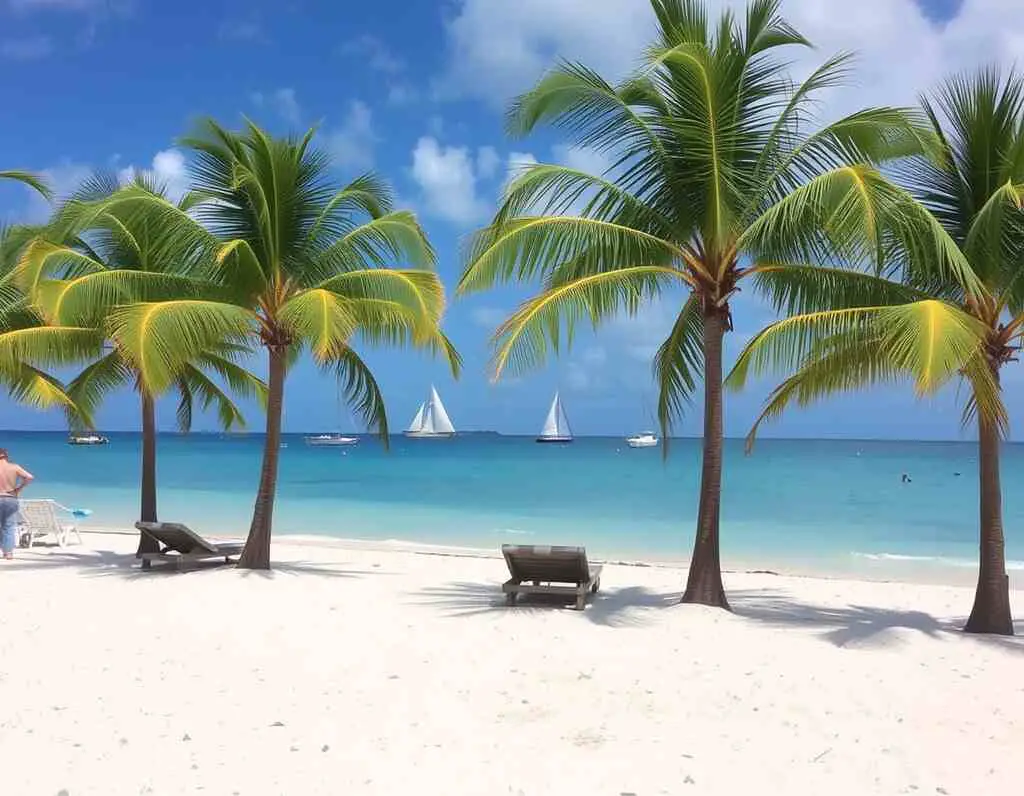 Pelican Beach in St. Maarten